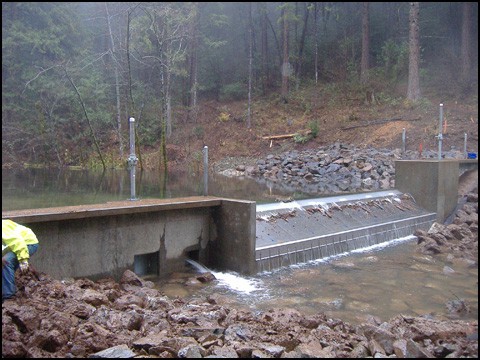 Municipal diversion, Paradise, CA